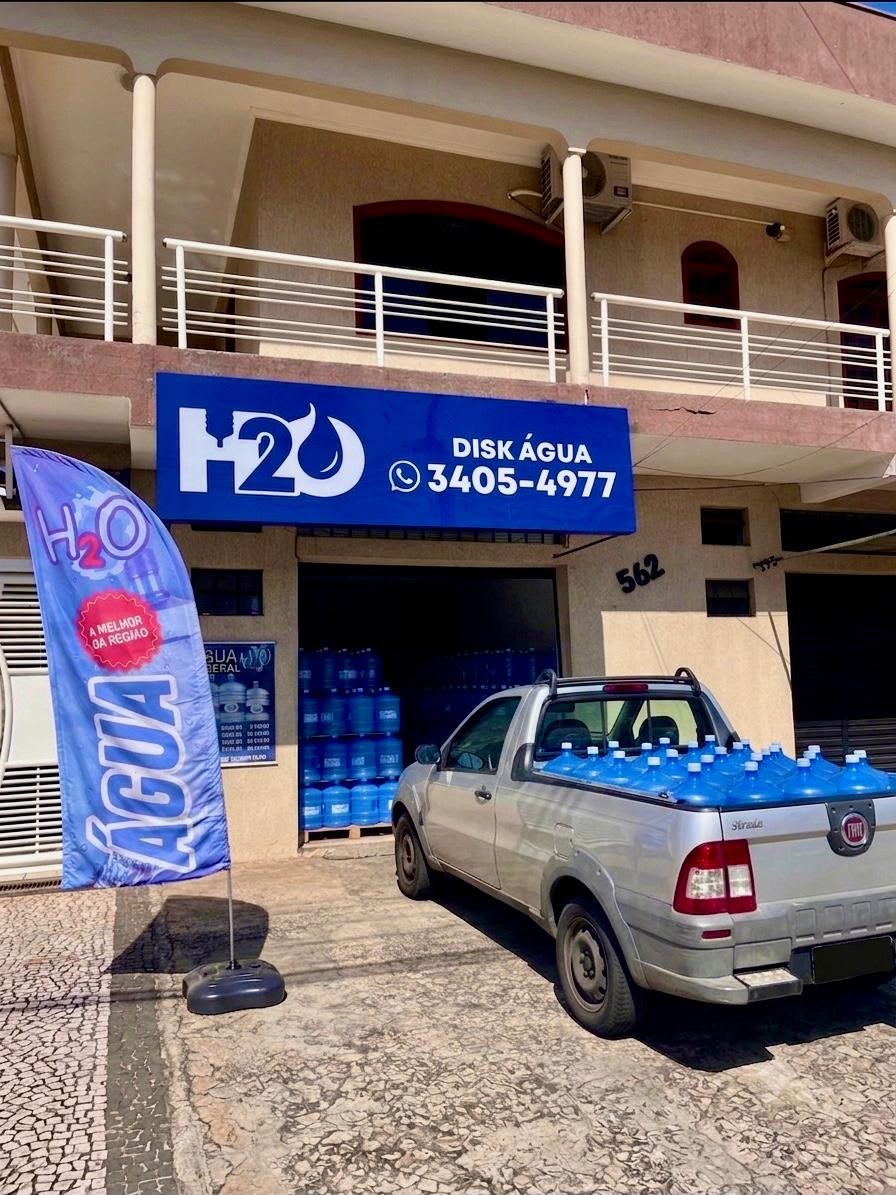 Fachada H2O Distribuidora de Águas Minerais